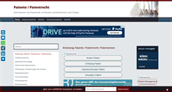 Desktop Screenshot of patente.ch